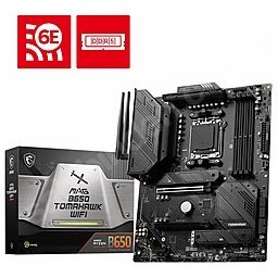 Resim MSI MAG B650 TOMAHAWK WIFI AM5 DDR5 6600MHZ(OC) ANAKART OUTLET 