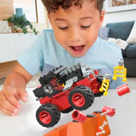 Resim MEGA Hot Wheels® Smash N Crash Bone Shaker Çarpışma Seti, 5 yaş ve üzeri, HKF87 