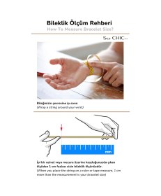 Resim V Harfi 18 Ayar Beyaz Altın Kaplama 18 Cm Gümüş Bileklik Rodyum 