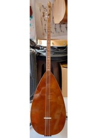 Resim Jak Girişli Kısa Sap Ceviz Bağlama 