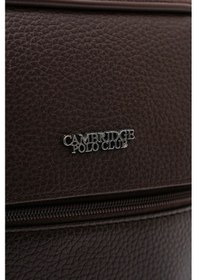 Resim Cambridge Polo Club Kahverengi Suni Deri Erkek El Çantası - Plevr50132 Çok Renkli 