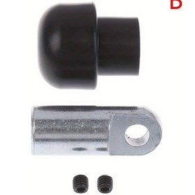 Resim Gaojunshop01 B Paslanmaz Çelik Gym Makarası Kablo Bağlantı Terminali Siyah Ev Spor Ekipmanı 