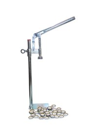 Resim Büyük Boy Uğur Şişe Kapağı Kapatma Makinesi Presi 1000 Kapak Çok Renkli 