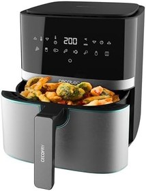 Resim Cecotec CecoFry 5500 Pro, 5.5L Air Fryer XL, 1700 W, PerfectCook Teknolojisi, 8 Pişirme Modu 