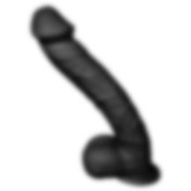 Resim Odins Shop 33 CM Realistik Dev Zenci Penis 