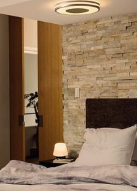 Resim Hue White Ambiance Being Tavan Lambası 2400 lm Dimmer Switch Dahil - Silver 