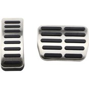 Resim Paslanmaz Çelik Araba Pedalları Vw Golf 3 4 Polo 9n3 Gtı Skoda Octavia Fabia İçin A1 A2 A3 Tt Koltuk Ibiza Otomatik Pedal Kapağı At Pedal 
