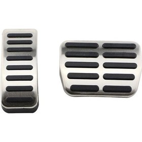 Resim Paslanmaz Çelik Araba Pedalları Vw Golf 3 4 Polo 9n3 Gtı Skoda Octavia Fabia İçin A1 A2 A3 Tt Koltuk Ibiza Otomatik Pedal Kapağı At Pedal 
