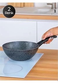 Resim Acar Cm5818 Wok Tava 24 Cm Tekli 
