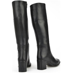 Resim Ziya, Kadın Hakiki Deri Çizme 13319z88065 Siyah 