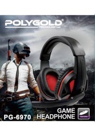 Resim Polygold Pg-6970 Çift Jack Mikrofonlu Oyuncu Kulaklık 