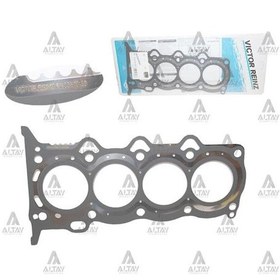 Resim VICTOR REINZ 61-53375-50 Silindir Kapak Contası 5 Çentık Corolla Uyumlu 07-11 Auris 07-11 Yaris 06-11 1.4 D4D Saç 