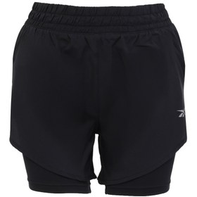 Resim 2 IN 1 SHORTS Siyah Kadın Şort 