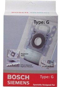 Resim Bosch Uyumlu Siemens Typ G Toz Torbası 4 Adet + 1 Adet Micro Filtre 