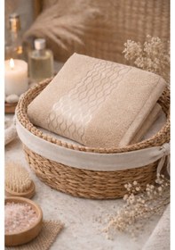 Resim Özdilek El Havlusu Elissa Bej 50x90 Cm Diğer 