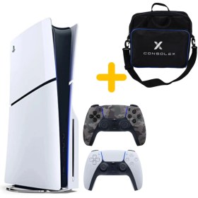 Resim Sony Playstation 5 - CFI 2016 Avrupa - 1 TB Slim Cd Edition Konsol - Çift Kol (Kamuflaj) 