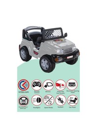 Resim Pilsan Akülü Araba 12 V Panther Kumandalı Gri Gri 