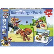 Resim Ravensburger 3x49 Parça Puzzle PP Takım 092390 