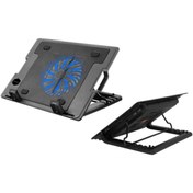 Resim HADRON Concord C-882 5 Kademeli Oyuncu Gaming Laptop Soğutucu Stand Cooler 1x 14cm Fan 