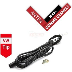 Resim Temizpazar Carub Anten Gömme Nikel Vw Tip Vakum Volkswagen Anten 