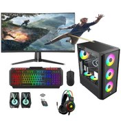Resim Rotampc RT2738 R7-7800X3D 64 GB 1 TB M2 Nvme SSD 12 GB ARCB580 32" Free Dos Masaüstü Oyuncu Bilgisayarı 
