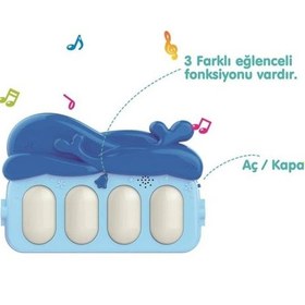 Resim Birlik Oyuncak Babycim Pianolu Balina Oyun Halısı He0631 