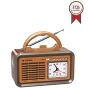 Resim Torima D60 Kırmızı Nostalji Radyo Kablosuz Bluetooth Hoparlör 