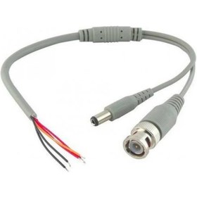 Resim Genel Markalar Kablolu Hazır Bnc Konnektör Dc Power Jak Cctv Y Kablo 20 Adet 