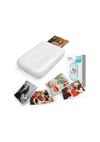 Resim Liene Akıllı Telefonlar Için Mini Fotoğraf Yazıcısı - 50 Yaprak Çinko Fotoğraf Kağıdı Çok Renkli 