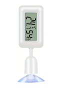 Resim Willowhaven Anjkflur Beyaz Dijital Termometre Higrometre Sürüngen Teraryum Akvaryum 0 1 C 0 1 F Lcd Ekran 