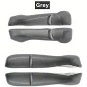 Resim Honeybeeshop Tesla Model Y Gri Su Geçirmez Kapı Saklama Kutuları Ön Arka İç Aksesuar 