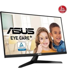 Resim Asus VY27UQ 27 IPS Freesync 3840 x 2160 60Hz 350CD Dp HDMI Hoparlör Vesa 3yıl Eyecare Plus,flıcker-Free,çerçevesiz,düşük Mavi Işık,antibakteriyal Kaplama Monitör 