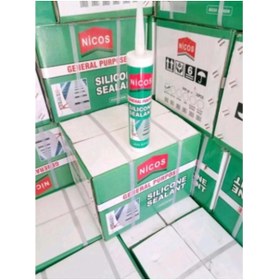 Resim Power Path with confidence Nicos Şeffaf-beyaz Silikon 3039 30 