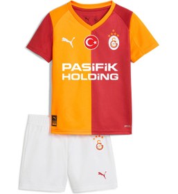 Resim Galatasaray Lisanslı 2025/2026 Parçalı İç Saha Çocuk Forma Seti - 5-6 Yaş 