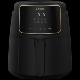 Resim Arçelik Airfryer L, 3.9 Lt 1500 W 8 Programlı Yağsız Sıcak Hava Fritözü, Siyah 