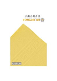 Resim 4'lü Mavi Greek Havlu Set %100pamuk - 2 Adet El Havlusu 50x90 Ve 2 Adet Banyo Havlusu 70x140 Mavi 