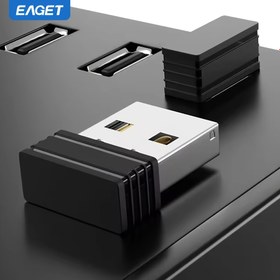 Resim EAGET USB Fare Hareketlendirici Tepsisi - Bilgisayarı Uyanık Tutmak İçin Algılanamaz Otomatik Mini Titreşimli, Sürücü Gerektirmeyen Tak ve Çalıştır Tasarımı, Kompakt & Şık Beyaz/Siyah Kaplama için Masaüstü veya Dizüstü Bilgisayarlar, Otomatik Fare Simülatörü | Minimalist Görünüm | Taşınabilir Fare Hareketlendirici 