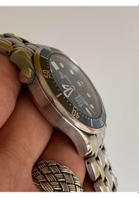 Resim Omega Seamaster Chronometer 41mm Çelik Kordon Erkek Kol Saati 2. 