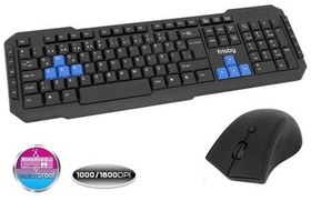 Resim Frisby Fk-Wg54Qu Kablosuz Klavye Mouse Set 
