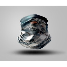 Resim Buffalo Snowboard Tasarımlı Motorcu Buff Maske Outdoor Boyunluk Unisex Bandana 