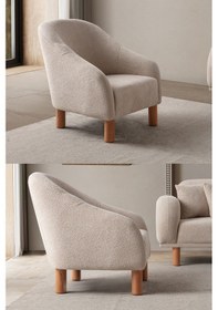 Resim Regnum Berjer Taş Renk Ekru 