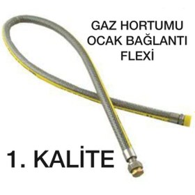 Resim Empressco 75cm Doğalgaz Flex Hortumu, Güvenli ve Kolay Bağlantı 