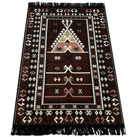 Resim Shark Anadolu Seccade Kilim 15 Kahve 