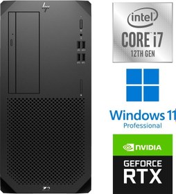 Resim HP Z2 G9 4Y0H6AV 003 i7-12700K 32 GB 4 TB SSD RTX A2000 12 GB W11P Masaüstü İş İstasyonu 