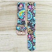 Resim Gaojunshop01 Garmin Venu 3s 2s Ve Huawei Gt5 42mm İçin 18mm Renkli Kemikli Kadın Bilek Kayışı 