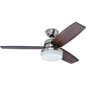 Resim Hunter Galileo Fırçalanmış Nikel - 122 Cm. Aydınlatmalı ve Uzaktan Kumandalı Tavan Vantilatörü 