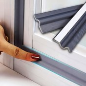 Resim 1 adet Dayanıklı Kendinden Yapışkanlı Pencere Sızdırmazlık Şeridi - Hava Koşullarına Dayanıklı, Ses Yalıtımlı & Toz Geçirmez, Su Geçirmez Plastik Bant Ev Konforunu Artırmak İçin, 8.0 metre, Sızdırmazlık Su Geçirmez 