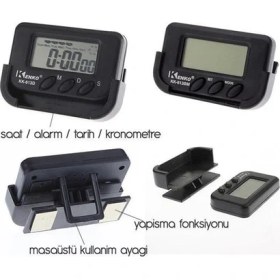 Resim Peak Bays Araç İçi Dijital Saat 