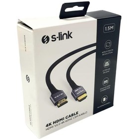 Resim S-Link 4k 1.5mt Hdmı Kablo V2.0 60hz Slx-hd4k015 