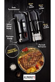 Resim Alpargos Butcher Chef Cımbız Seti 